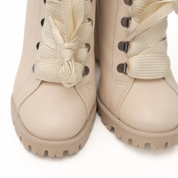 Schutz. Zara Lace Up Boots. - Picture 9 of 15